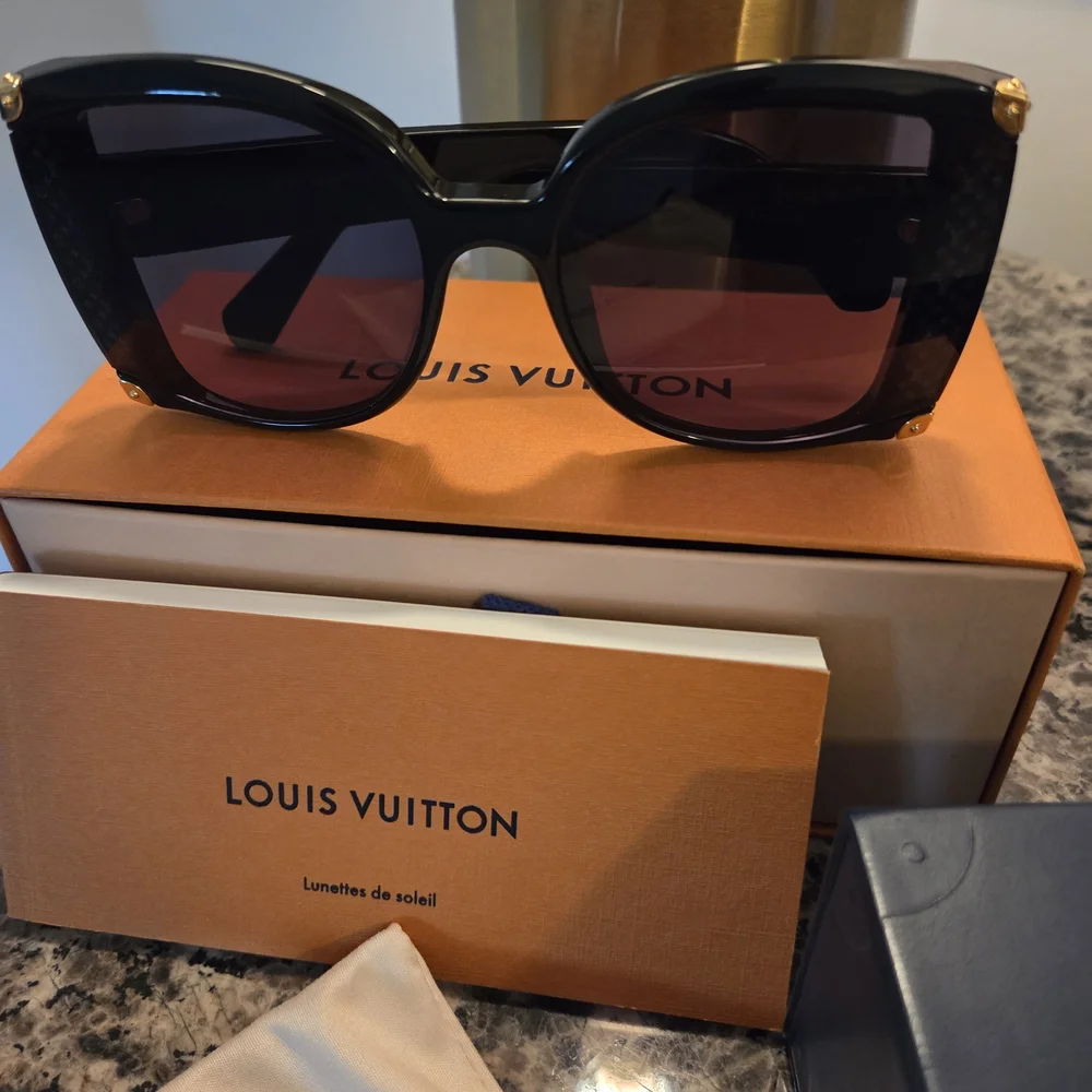 Louis Vuitton Elegant Black Sunglasses - Picture 2 of 6